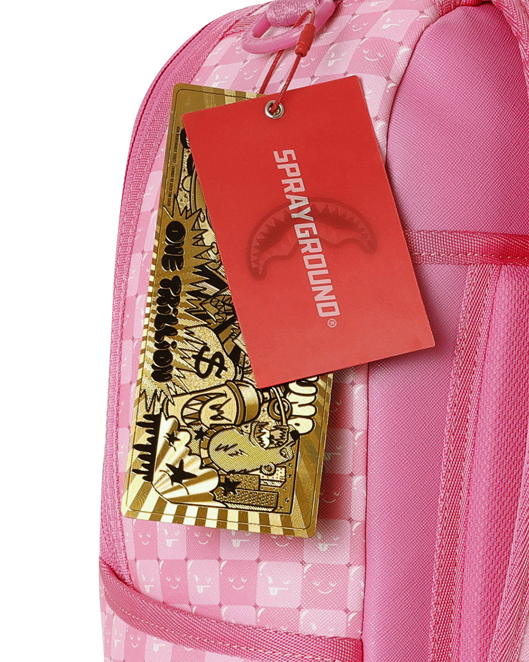 SPRAYGROUND® BACKPACK PINK NEW CHECK FACES BACKPACK