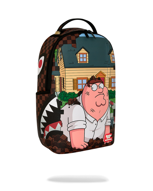 SPRAYGROUND® BACKPACK FAMILY GUY PETER FALLING THROUGH WALL BACKPACK