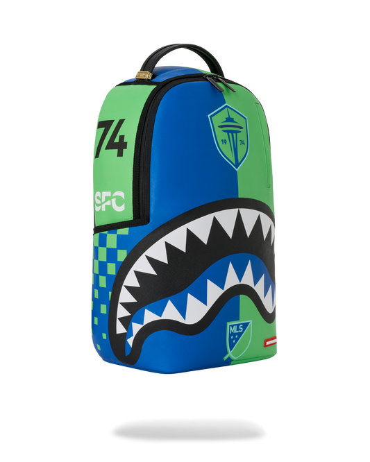 SPRAYGROUND® BACKPACK MLS COLLAB - SEATTLE SPLIT DLXSV BACKPACK