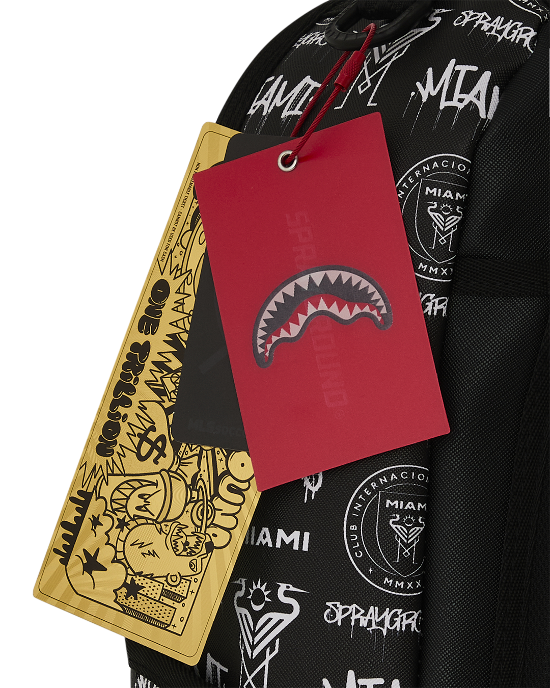SPRAYGROUND® BACKPACK MLS INTER MIAMI REPEAT LOGO DLXSV BACKPACK