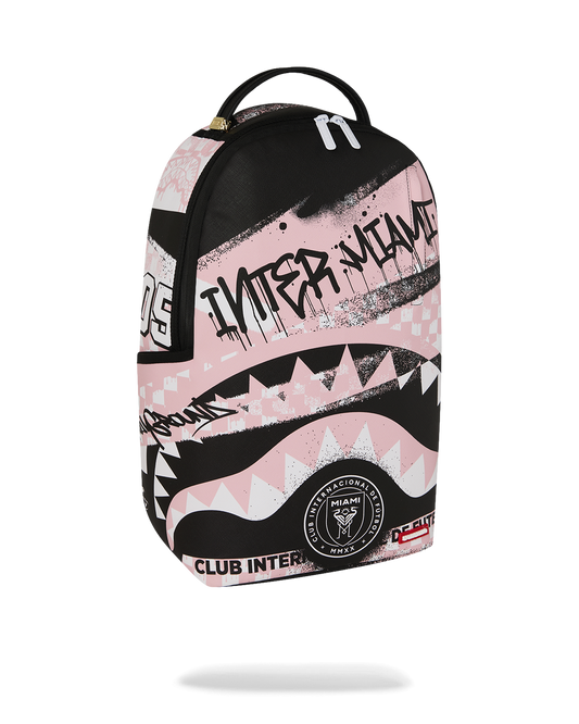 SPRAYGROUND® BACKPACK MLS INTER MIAMI GRAFF SHARKMOUTH DLXSV BACKPACK