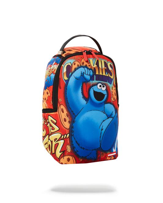 SPRAYGROUND® MINI COOKIE MONSTER ON THE RUN MINI BACKPACK
