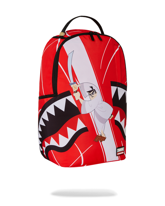 SPRAYGROUND® BACKPACK SAMURAI JACK SHARK MOUTH SLICE DLXR BACKPACK