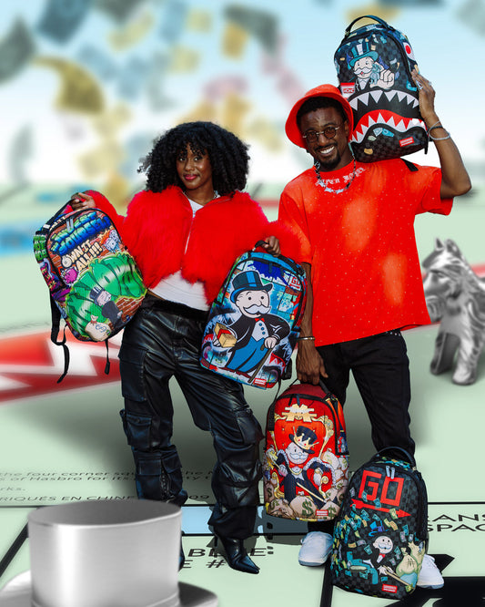 SPRAYGROUND® BACKPACK MONOPOLY SHARK RICH BACKPACK