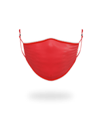 SPRAYGROUND® FASHION MASK ADULT VERTICAL SHARK (RED) FORM-FITTING FACE MASK