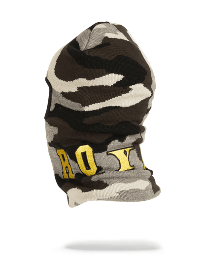 SPRAYGROUND® SKI MASK DESTROY SKI MASK (GOLD CAMO)