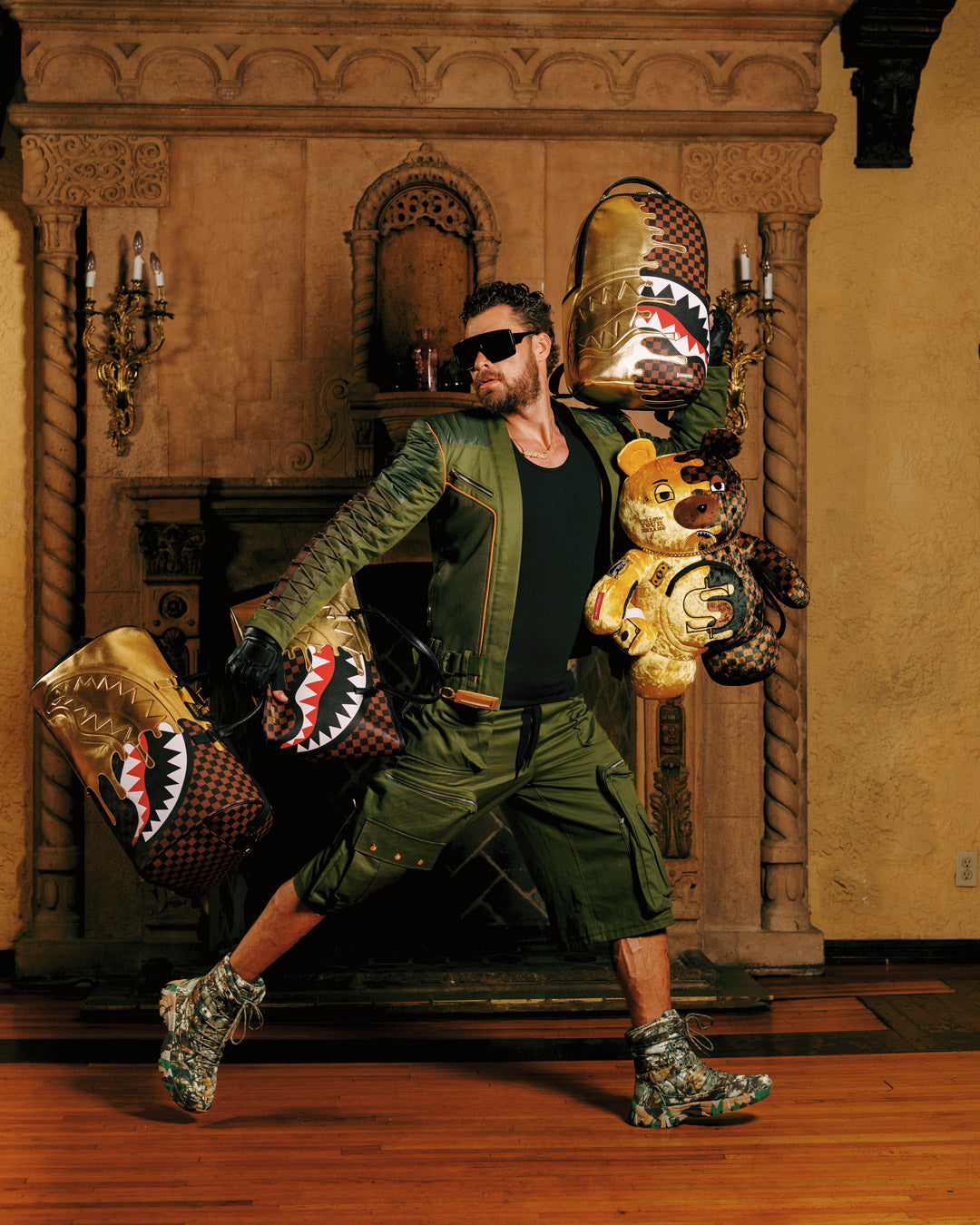 SPRAYGROUND® DUFFLE GOLDEN DYNASTY DUFFLE