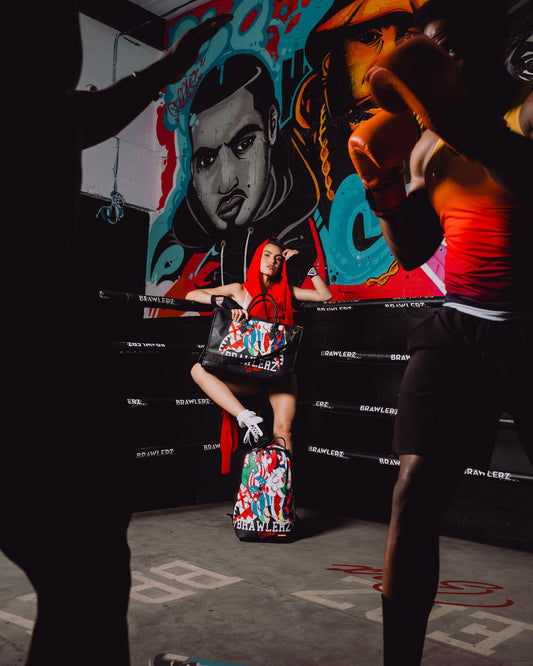 SPRAYGROUND® DUFFLE BRAWLERZ BOXING CLUB MIAMI COLLAB DUFFLE