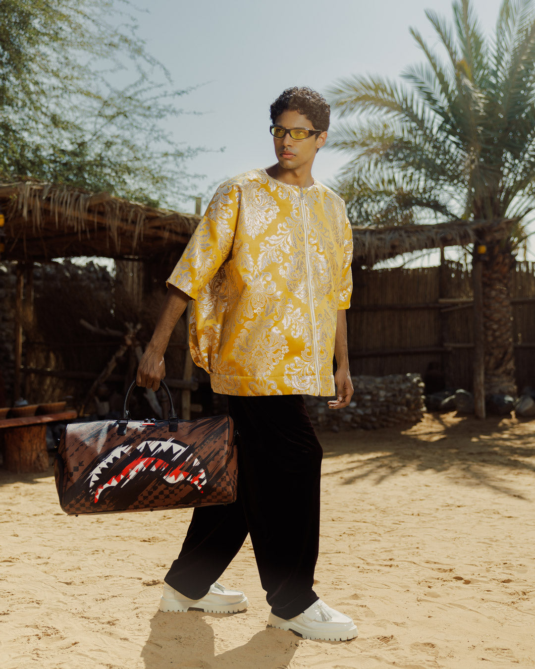 SPRAYGROUND® DUFFLE SMEARED GRUNGE DUFFLE