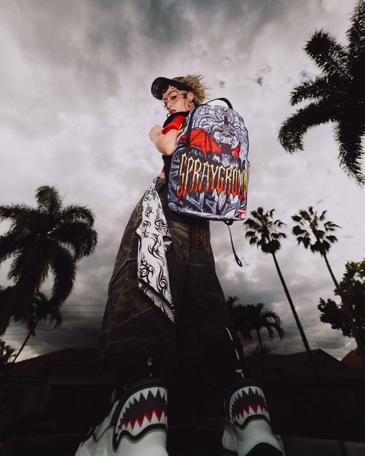 SPRAYGROUND® BACKPACK BEARPACK GLOBAL MOGUL BACKPACK