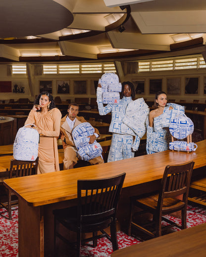 SPRAYGROUND® BACKPACK FRANK LLOYD WRIGHT BLUEPRINT BACKPACK
