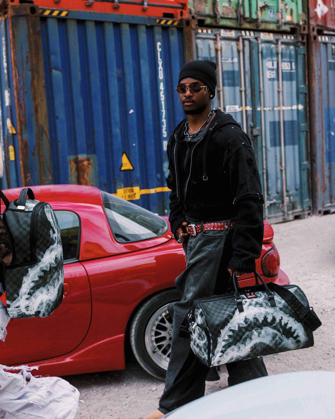 SPRAYGROUND® DUFFLE SIP N SMOKE DUFFLE