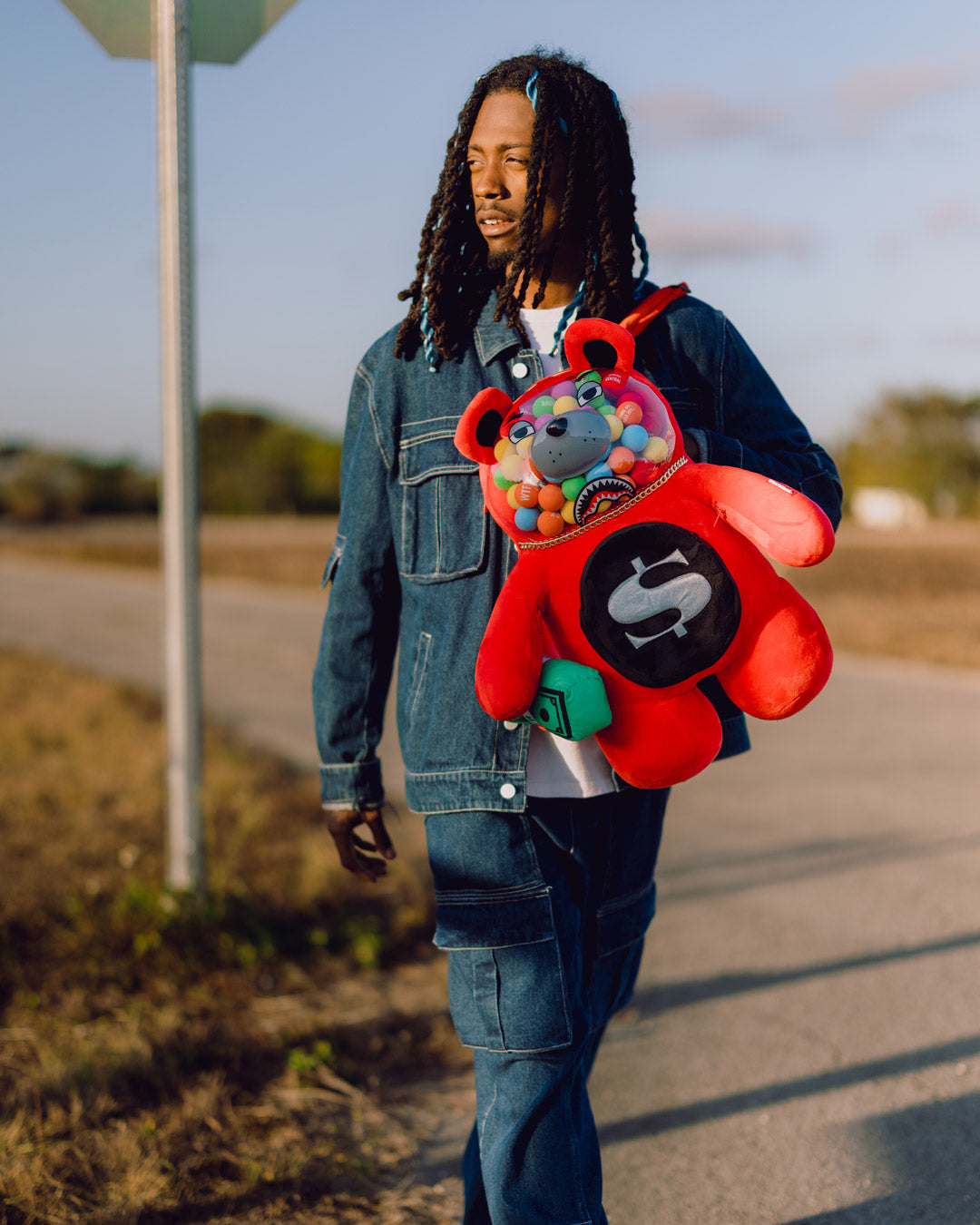 SPRAYGROUND® BACKPACK GUMBALL HEAD BEAR BACKPACK