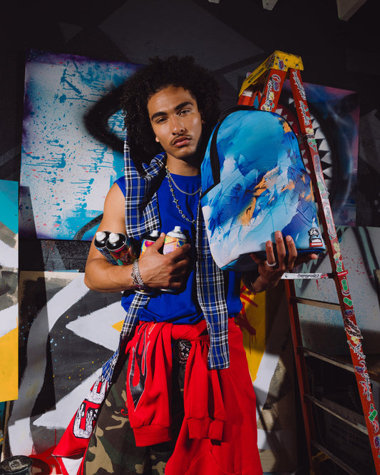 SPRAYGROUND® BACKPACK WYNWOOD WALLS COLLAB DIGITAL DOES JULY BACKPACK