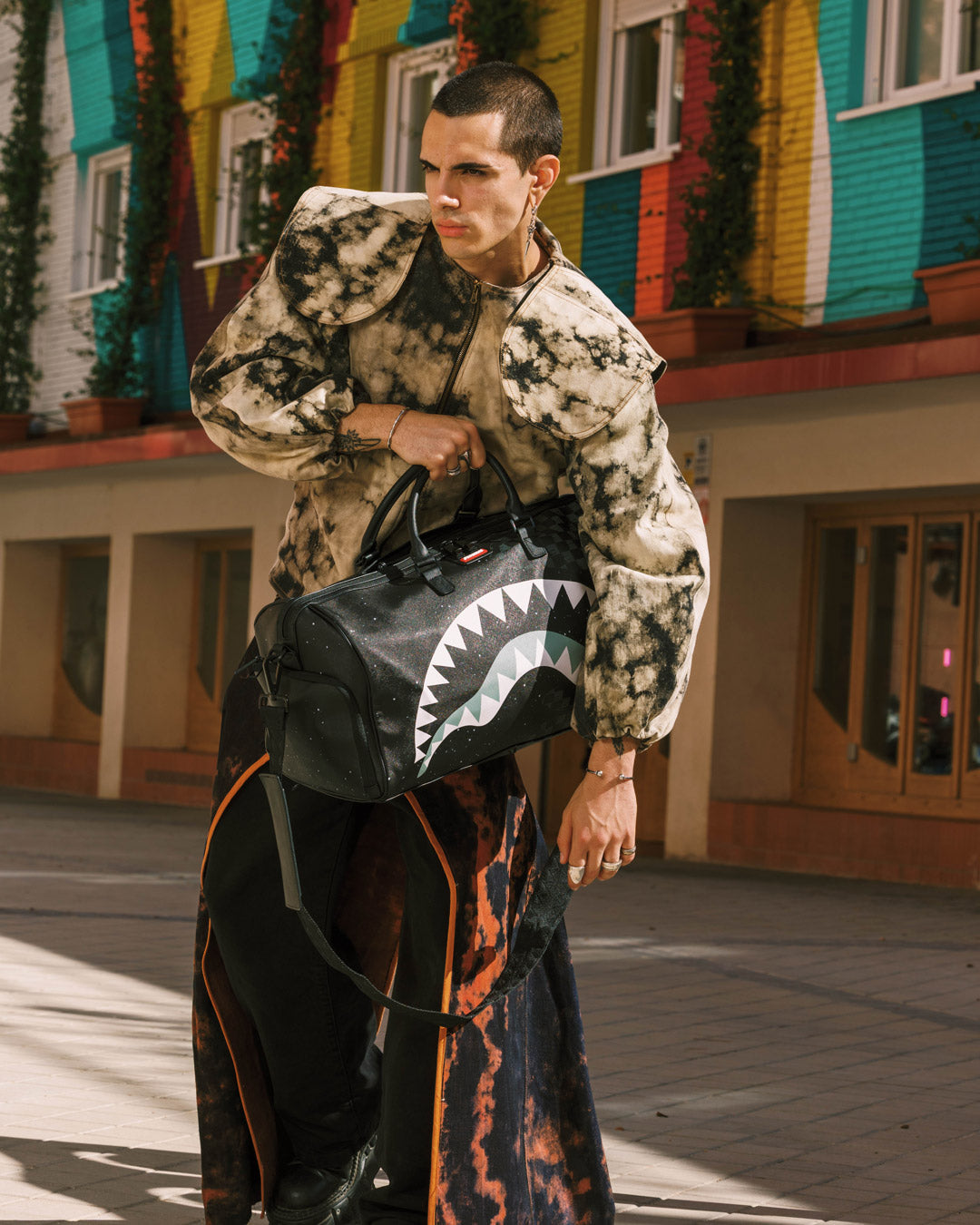 SPRAYGROUND® DUFFLE DEEP SPACE DRIP DUFFLE