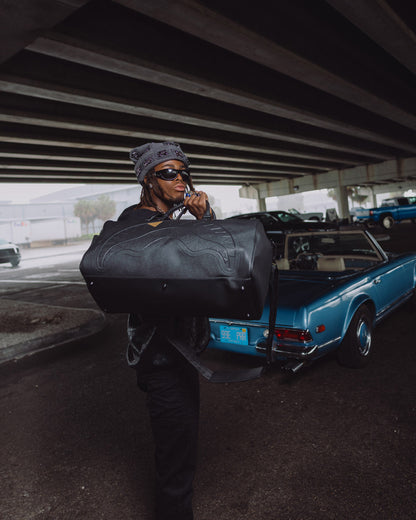 SPRAYGROUND® DUFFLE THE GOLDEN FANG SHARK DUFFLE