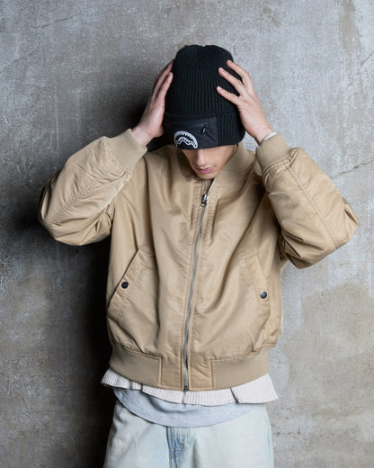 SPRAYGROUND® HAT BLACK POCKET BEANIE