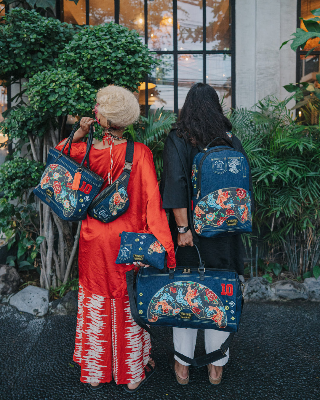 SPRAYGROUND® CROSSBODY EVISU STYLE SAVVY CROSSBODY