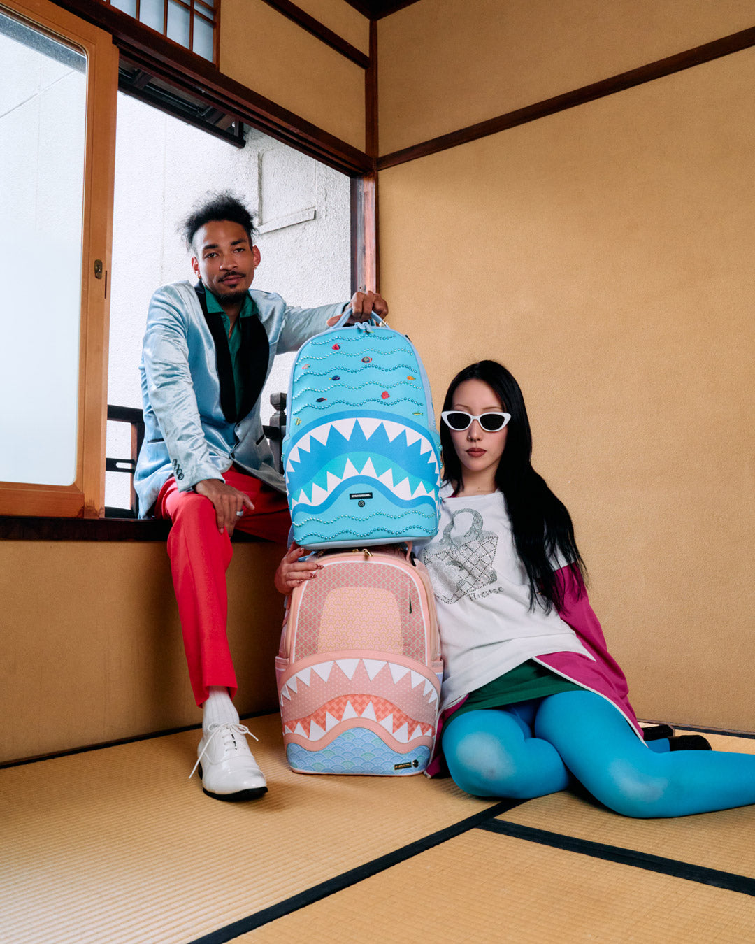 SPRAYGROUND® BACKPACK COLLABORATION HIROKO SAKAI TRADITION BACKPACK