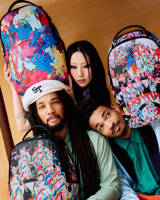 SPRAYGROUND® BACKPACK COLLABORTION HIDEKI SAIJO KAWAII CHAOS BACKPACK