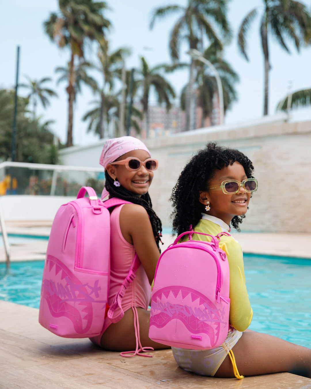SPRAYGROUND® BACKPACK SHADOW SHARKS - BUBBLE POP MINI BACKPACK