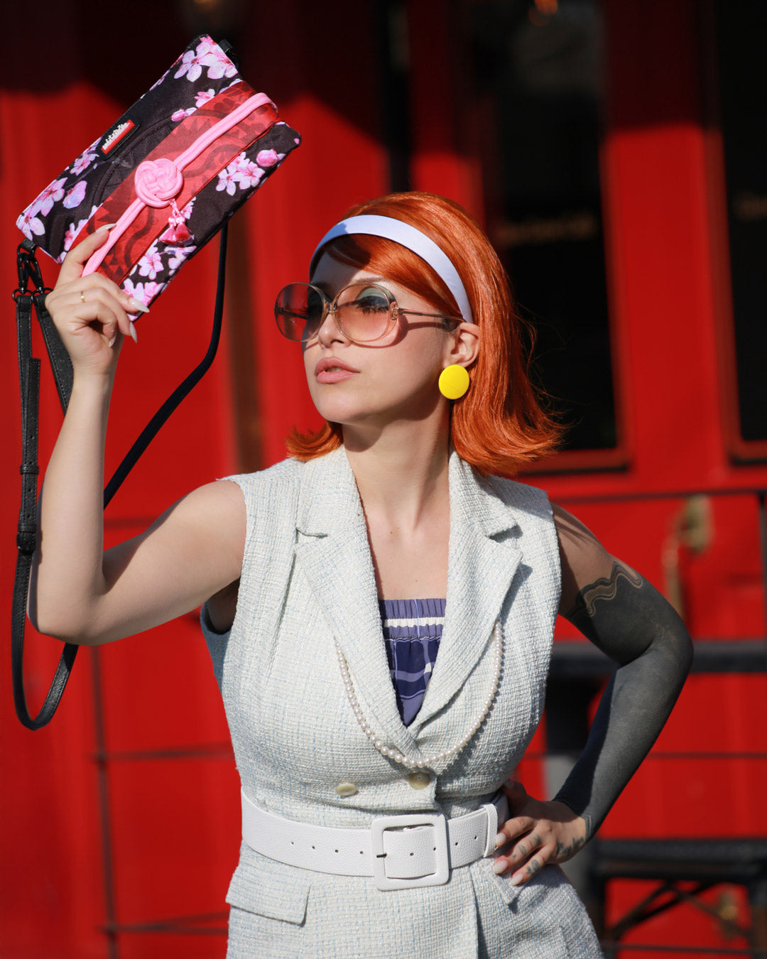 SPRAYGROUND® POUCHETTE SAKURA KIMONO CROSSOVER CLUTCH