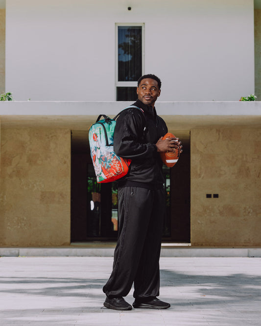 SPRAYGROUND® BACKPACK UNIVERSITY OF MIAMI HURRICANES - TOUCHDOWN THUNDER