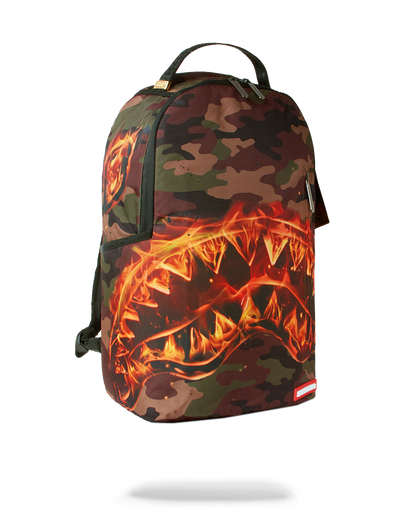 SPRAYGROUND® BACKPACK THE LIL TJAY BURNER SHARK DLX BACKPACK
