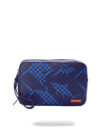 SPRAYGROUND® TOILETRY SHARK CHECK (BLUE) TOILETRY