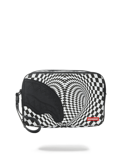 SPRAYGROUND® TOILETRY TRIPPY CHECK TOILETRY AKA MONEY BAG