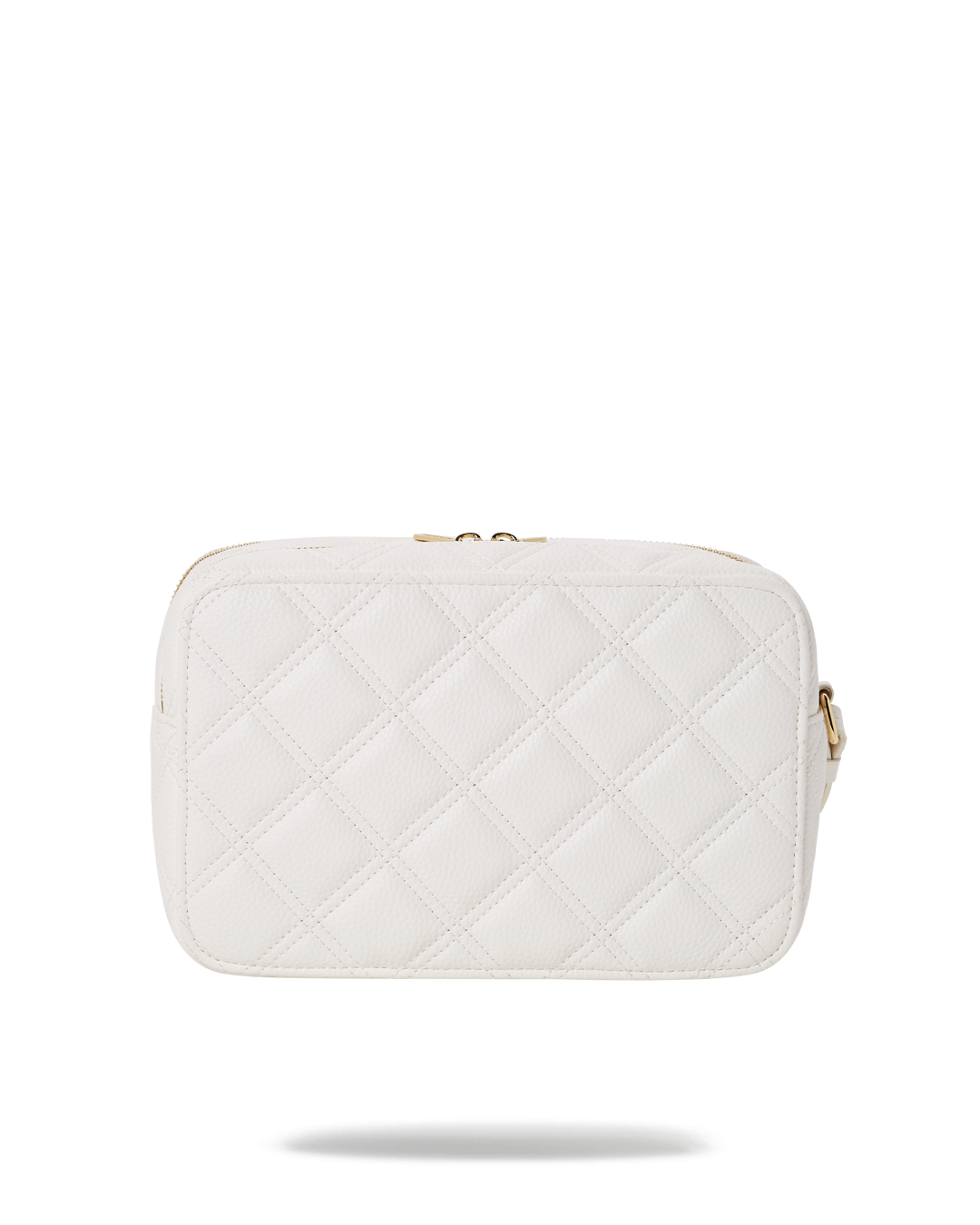 SPRAYGROUND® TOILETRY RIVIERA LE BLANC GOLD CHAIN SHARK TOILETRY BAG