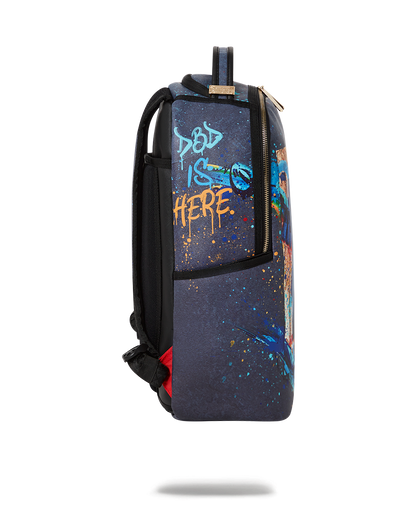SPRAYGROUND® BACKPACK THE RARE DBD GRIN SHARK PORTRAIT BY RON ENGLISH- SUPER LIMITED EDITION