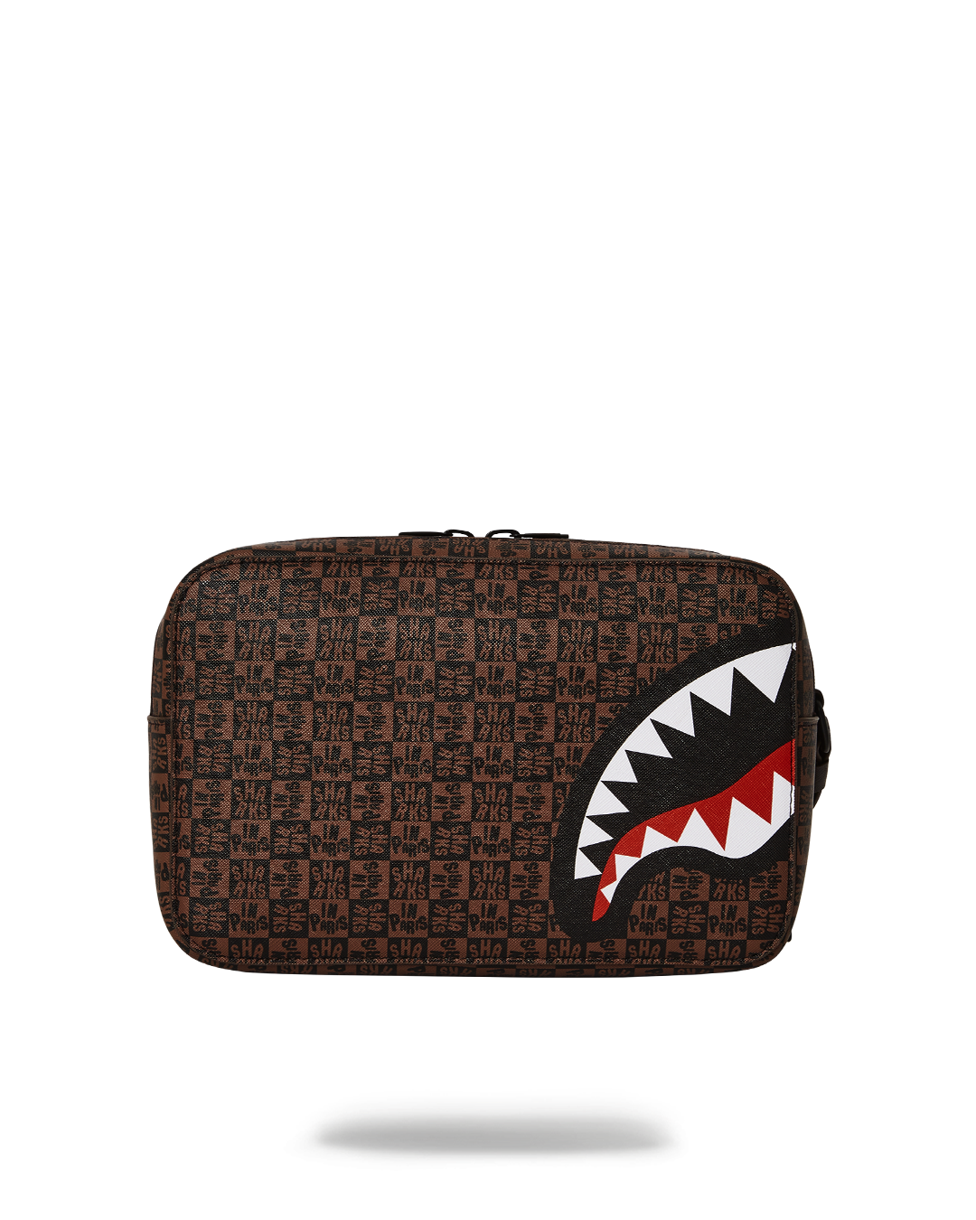 SPRAYGROUND® TOILETRY FRENZY SHARKS TOILETRY BAG