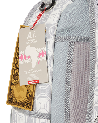 SPRAYGROUND® BACKPACK A.I.8 AFRICAN INTELLIGENCE BOOKED & BUSY BACKPACK