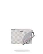 SPRAYGROUND® POUCHETTE A.I.8 AFRICAN INTELLIGENCE BOOKED & BUSY CROSSOVER CLUTCH