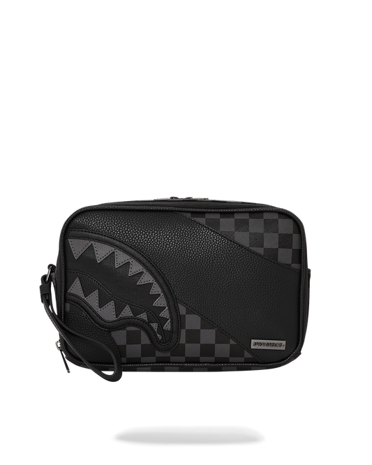 SPRAYGROUND® TOILETRY RACEWAY SHADOW PHANTOM TOILETRY BRICKSIDE BAG