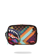SPRAYGROUND® TOILETRY SHARKS IN PARIS CITY STREAKS TOILETRY BAG