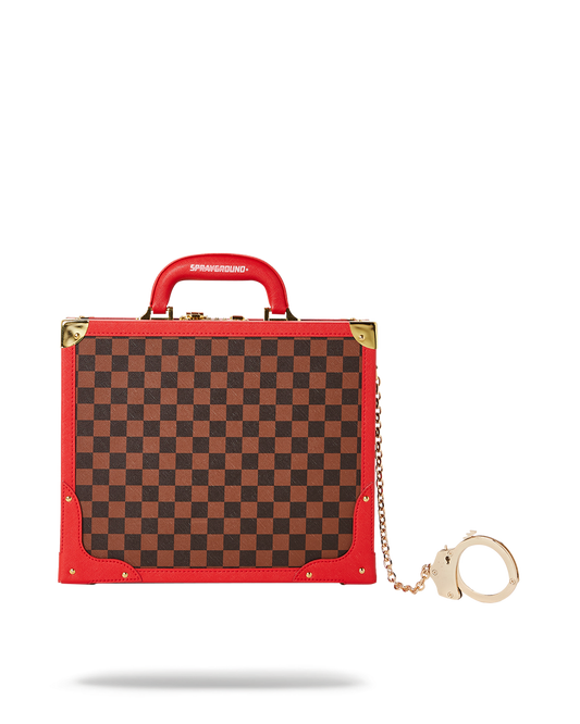 SPRAYGROUND® BRIEFCASE ALL OR NOTHING SHARKS IN PARIS ATTACHÉ HANDCUFF BRIEFCASE