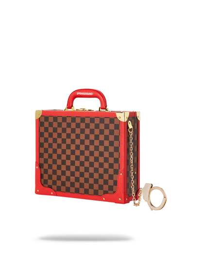 SPRAYGROUND® BRIEFCASE ALL OR NOTHING SHARKS IN PARIS ATTACHÉ HANDCUFF BRIEFCASE