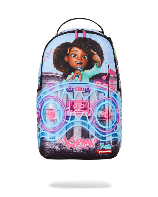 SPRAYGROUND® BACKPACK KARMA'S WORLD TURN UP THE VOLUME BACKPACK
