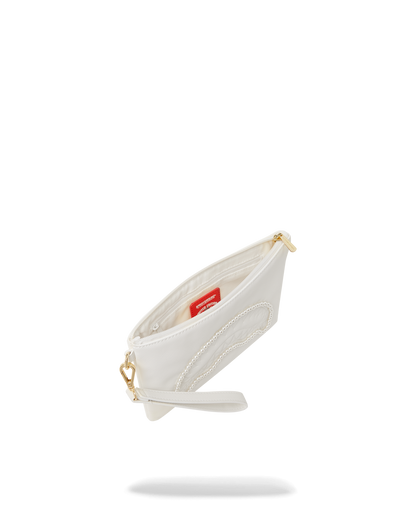 SPRAYGROUND® POUCHETTE PEARL SHARKMOUTH CROSSOVER CLUTCH