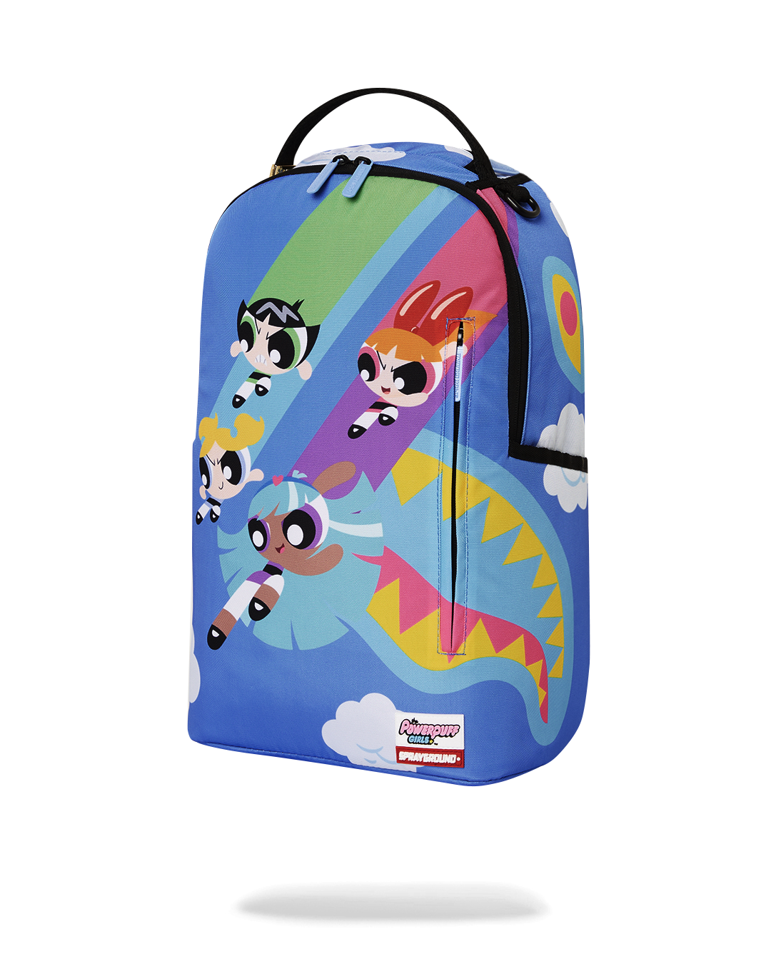 SPRAYGROUND® BACKPACK POWER PUFF GIRLS ACTION SHARK DLXSR BACKPACK