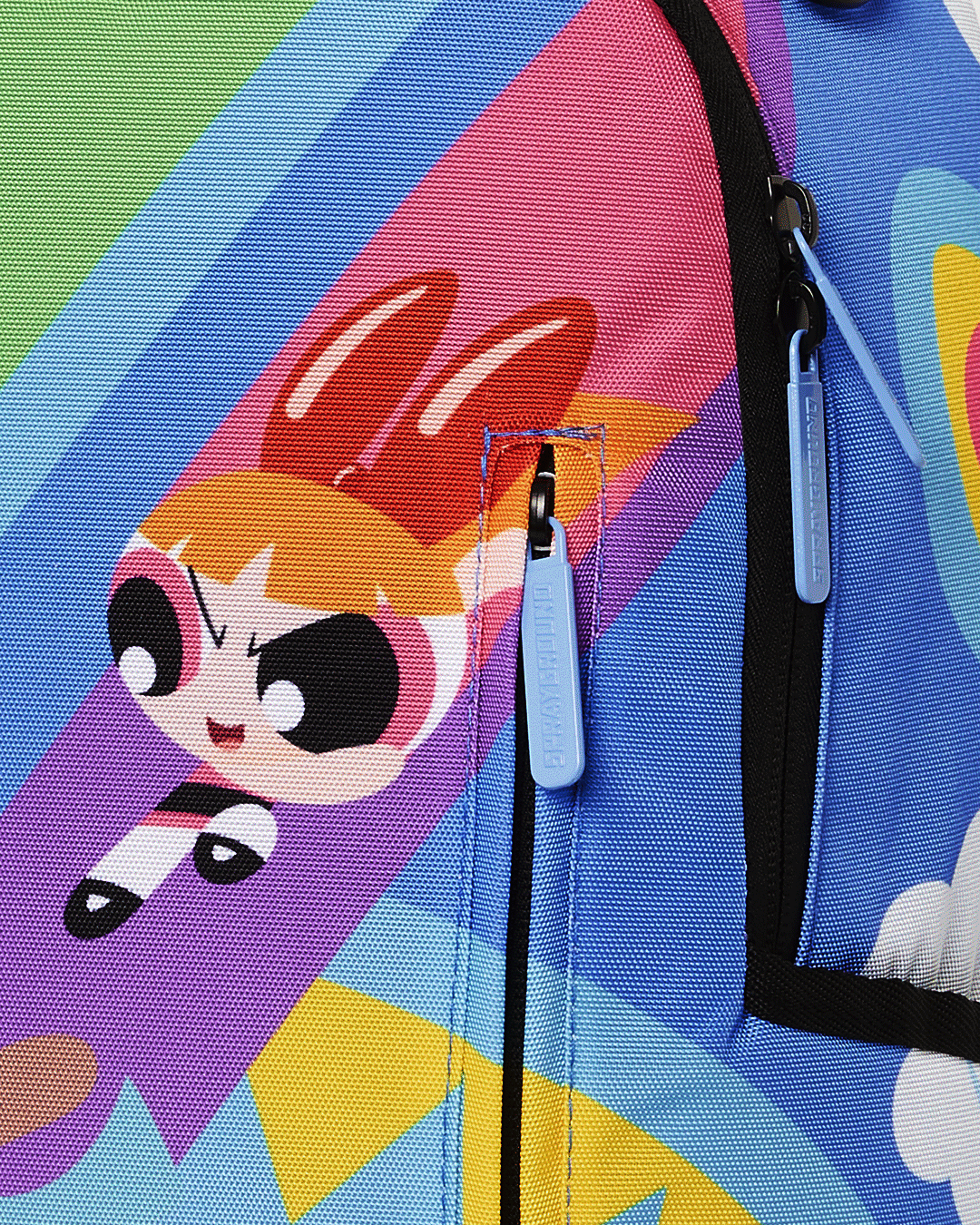 SPRAYGROUND® BACKPACK POWER PUFF GIRLS ACTION SHARK DLXSR BACKPACK