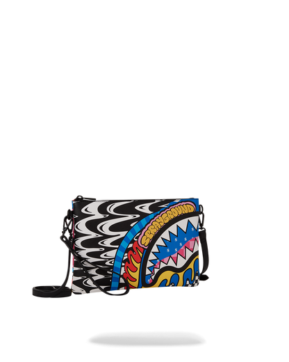 SPRAYGROUND® POUCHETTE MOSH PIT CROSSOVER CLUTCH