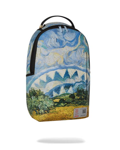 SPRAYGROUND® BACKPACK THE MET VAN GOGH WHEAT FIELD WITH CYPRESSES BACKPACK