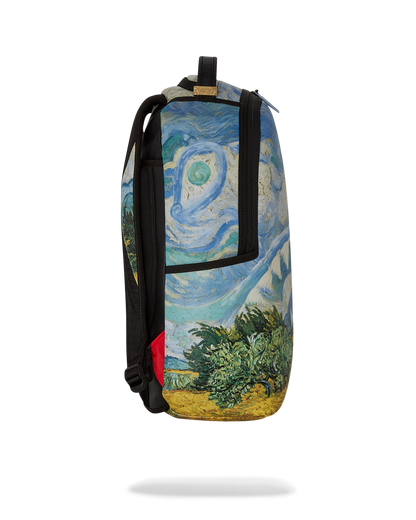 SPRAYGROUND® BACKPACK THE MET VAN GOGH WHEAT FIELD WITH CYPRESSES BACKPACK