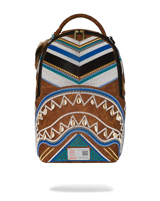 SPRAYGROUND® BACKPACK THE MET KUBA KINGDOM HEADDRESS BACKPACK