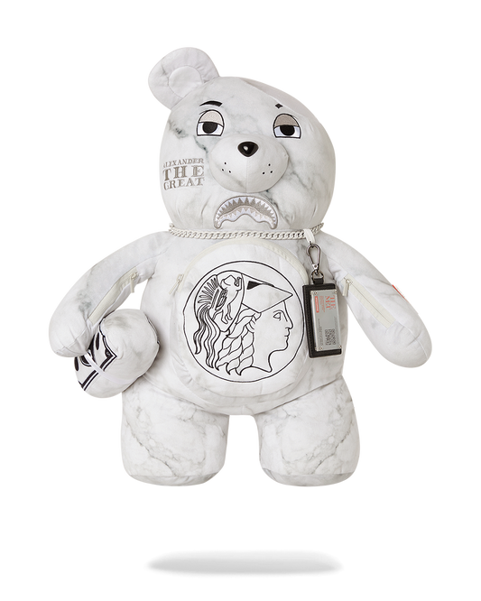 SPRAYGROUND® BACKPACK THE MET ALEXANDER THE GREAT MACEDONIAN TEDDYBEAR BACKPACK