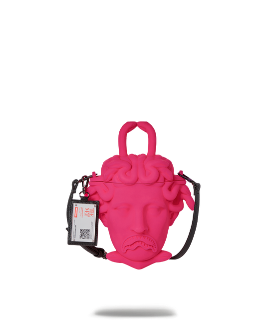 SPRAYGROUND® HANDBAG THE MET CANOVA MEDUSA HANDBAG (PINK)