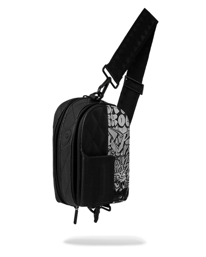 SPRAYGROUND® SLING HALF GRAFF QUILTED BACKPACK SLING